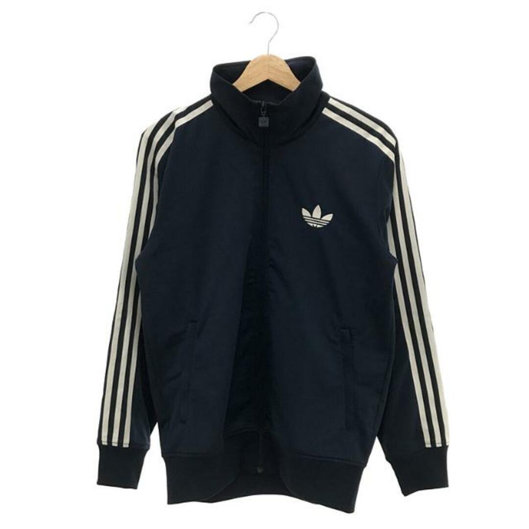 ★adidas トラックトップ スーバースター ホワイト×ネイビー M