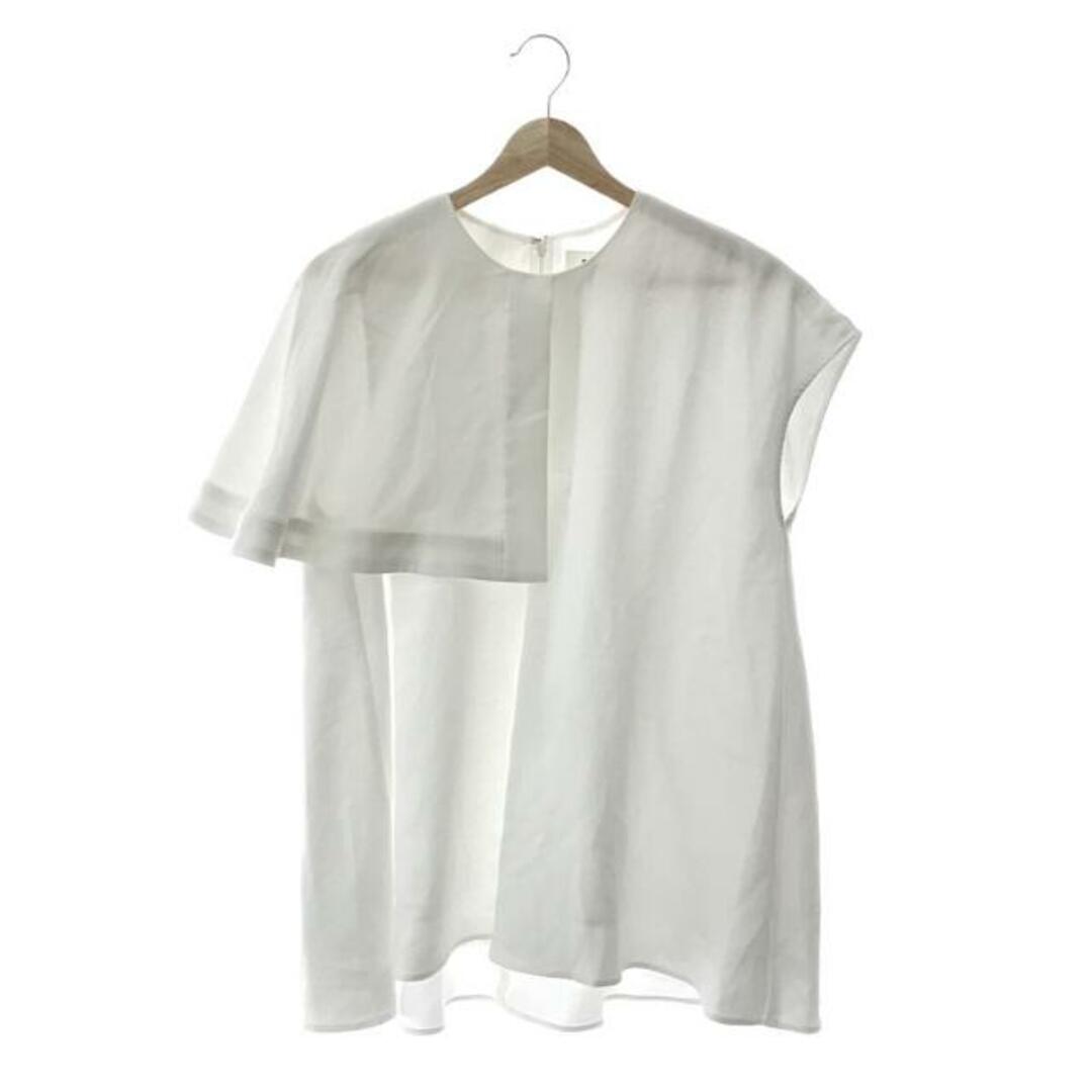 【美品】 ENFOLD / エンフォルド | FRONT-TACK PULLOVER ブラウス | 38 | ホワイト | レディース | フリマアプリ ラクマ