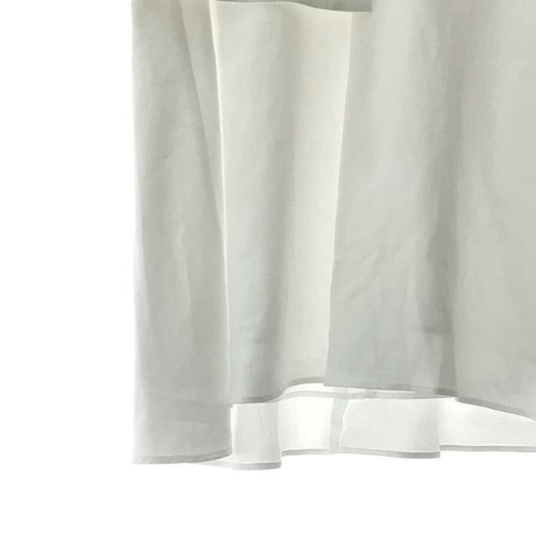 【美品】 ENFOLD / エンフォルド | FRONT-TACK PULLOVER ブラウス | 38 | ホワイト | レディース