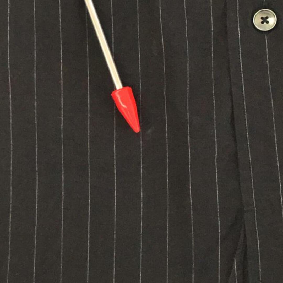 COMOLI COMOLI / コモリ AW ストライプ バンドカラー シャツ