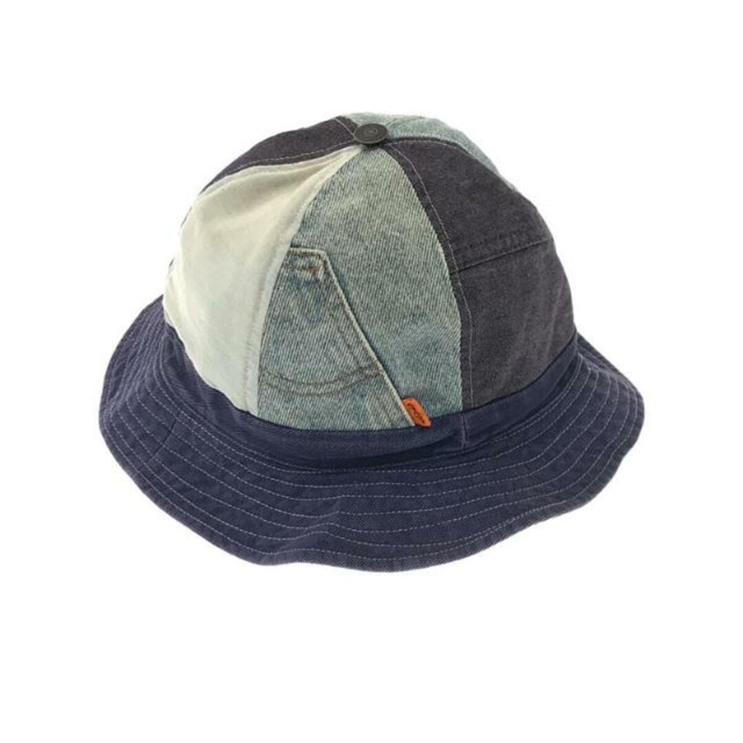 Levi's / リーバイス | 1970s | 推定70s オレンジタブ パッチワーク デニム ハット | インディゴ | メンズ Levi's / リーバイス | 1970s | 推定70s オレンジタブ パッチワーク デニム ハット | インディゴ | メンズ