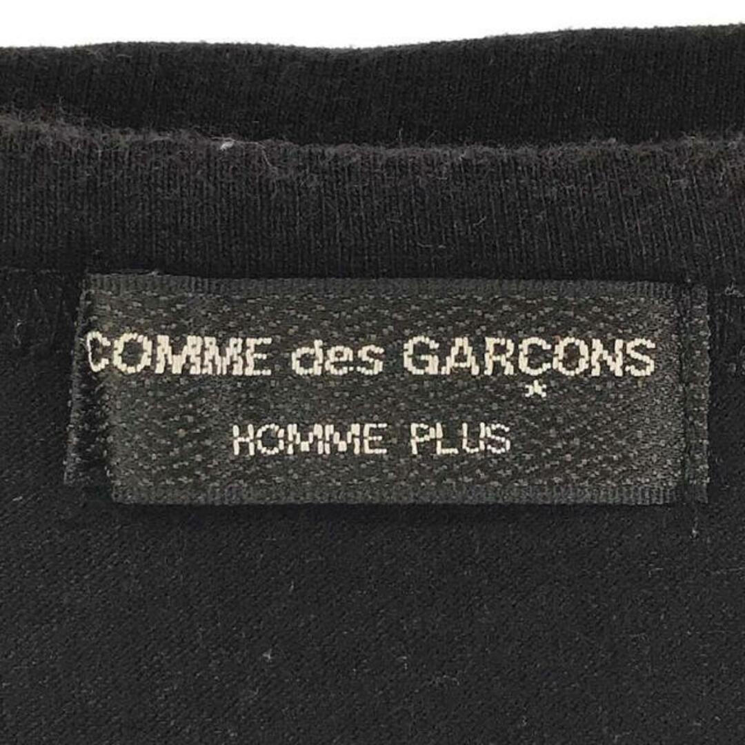 COMME des GARCONS HOMME PLUS(コムデギャルソンオムプリュス)のCOMME des GARCONS HOMME PLUS / コムデギャルソンオムプリュス | 2003SS / AD2002 | プリントTシャツ | ー | ブラック | メンズ メンズのトップス(Tシャツ/カットソー(半袖/袖なし))の商品写真