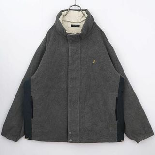 NAUTICA   ノーティカ ナイロンフリースジャケット リバーシブル XL