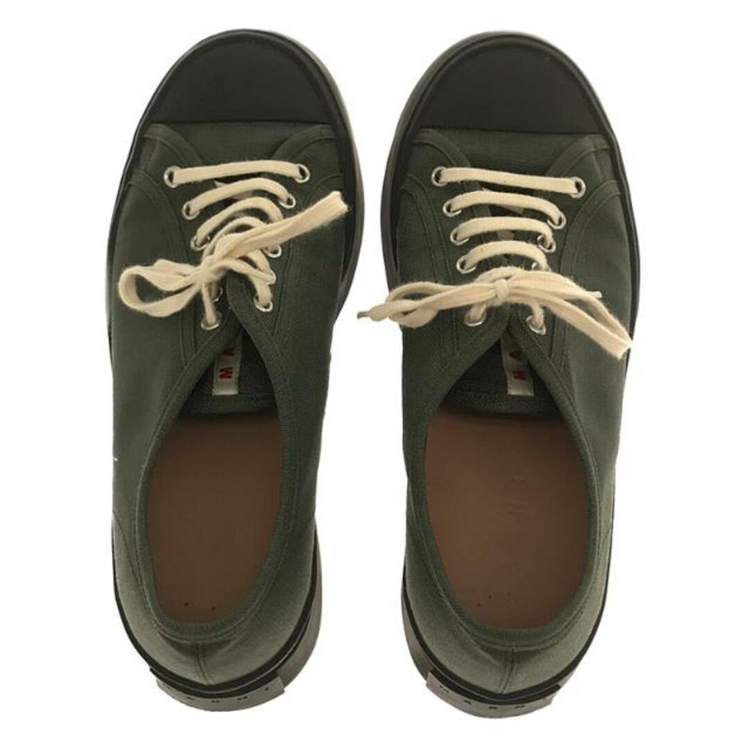 【美品】 MARNI / マルニ | PABLO パブロ キャンバス チャンキーソール スニーカー | 43 | カーキ | メンズ