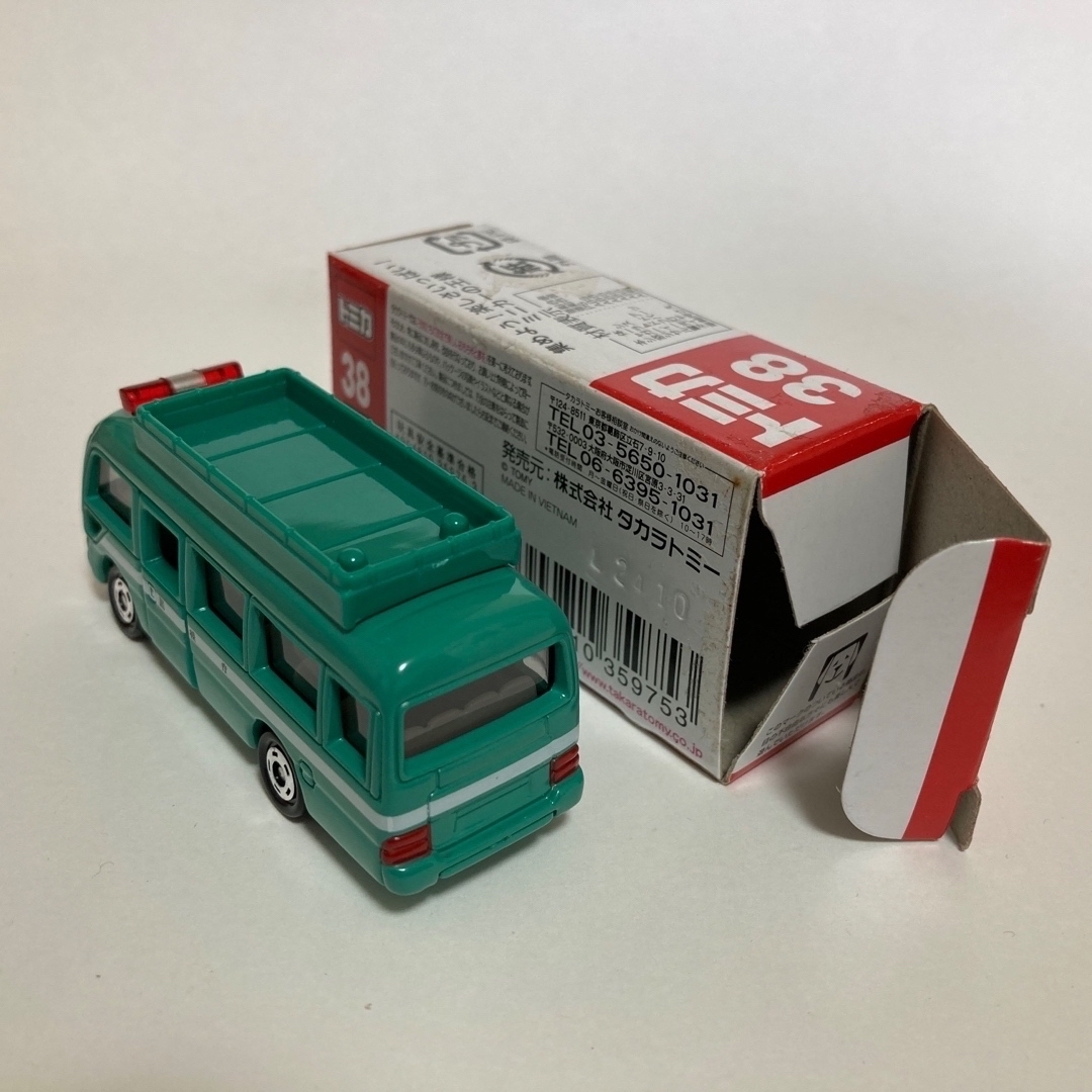 Takara Tomy - トミカ 機動救助車 No,38 赤箱 廃盤品 新車シール付きの