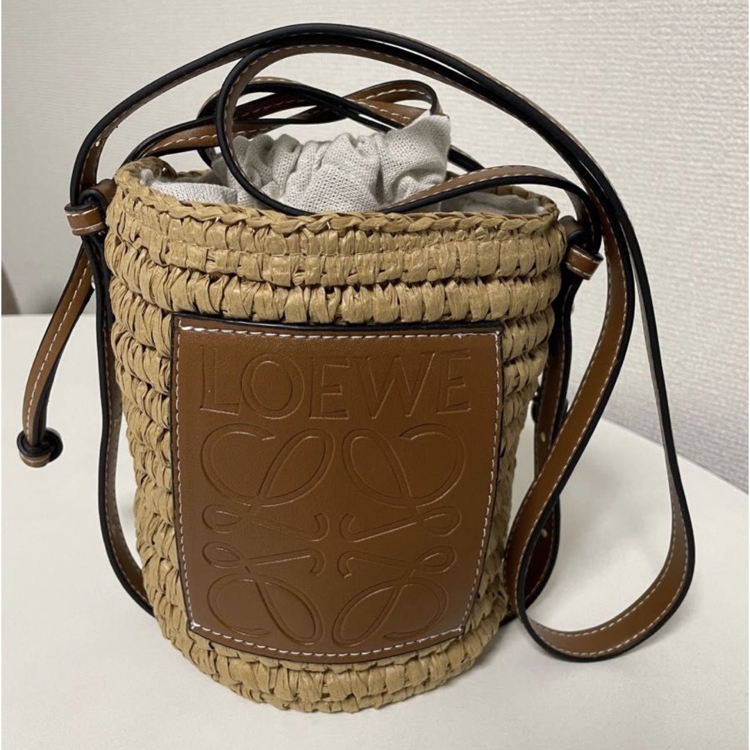 決算特価商品 ロエベ ノベルティー カゴバッグ ショルダーバッグ
