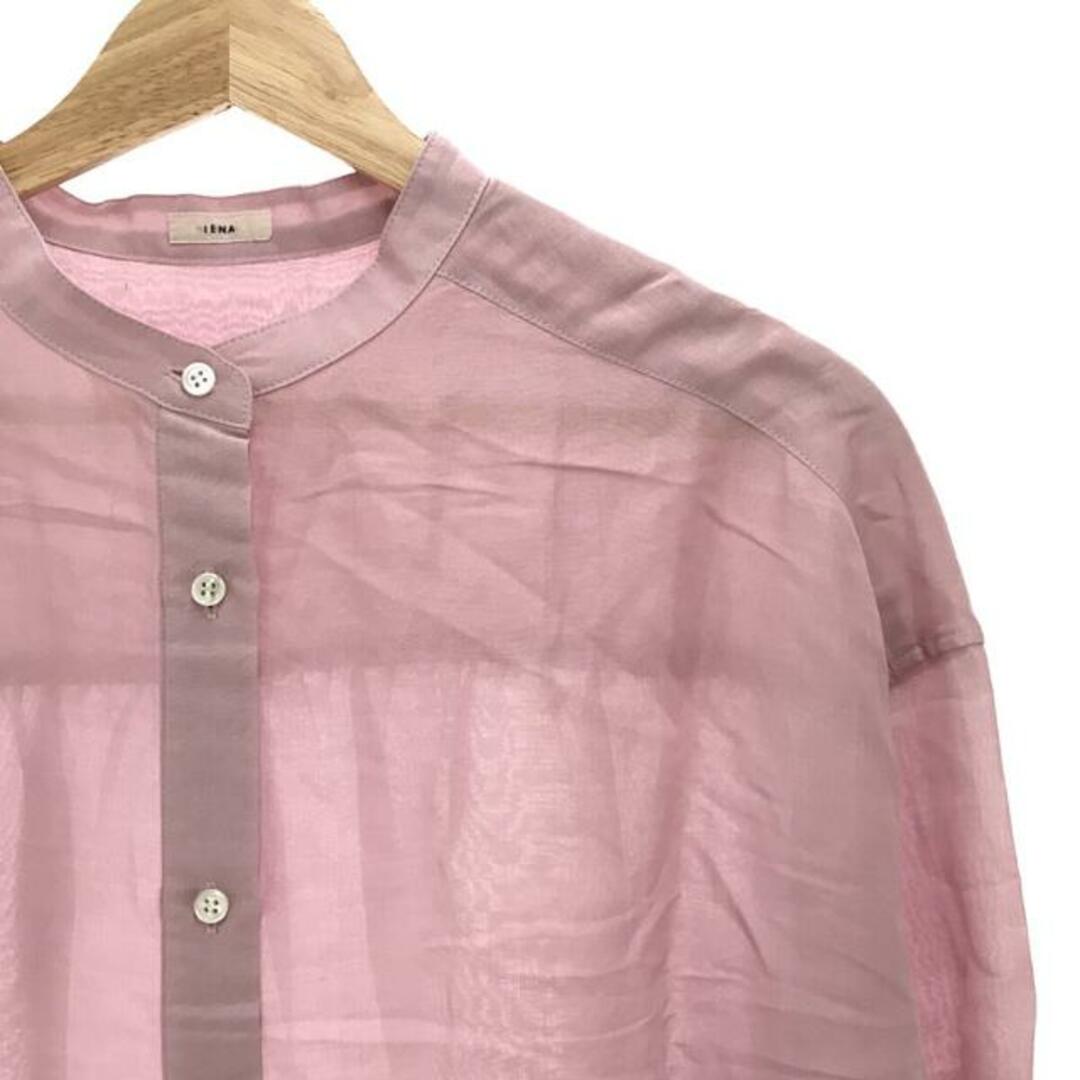 【美品】  IENA / イエナ | 2022SS | ラミーリヨセルバックギャザーシャツ pink | 38 | ピンク | レディース 1