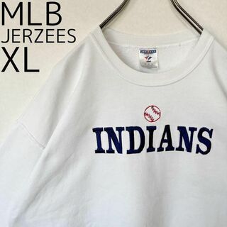 90s スターター MLB インディアンス 人気 ベースボールシャツ XLサイズ
