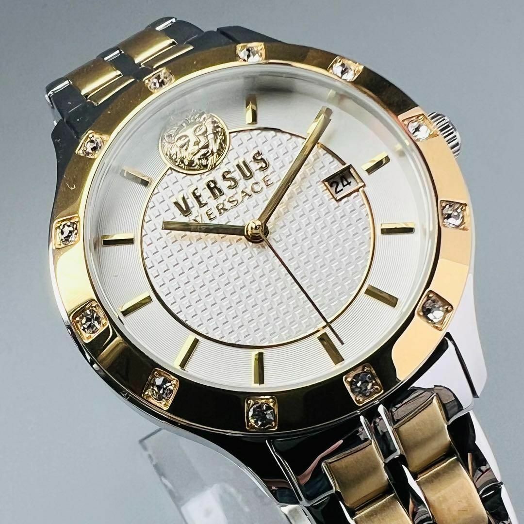 VERSACE - ヴェルサス ヴェルサーチ 腕時計 新品 ゴールド レディース