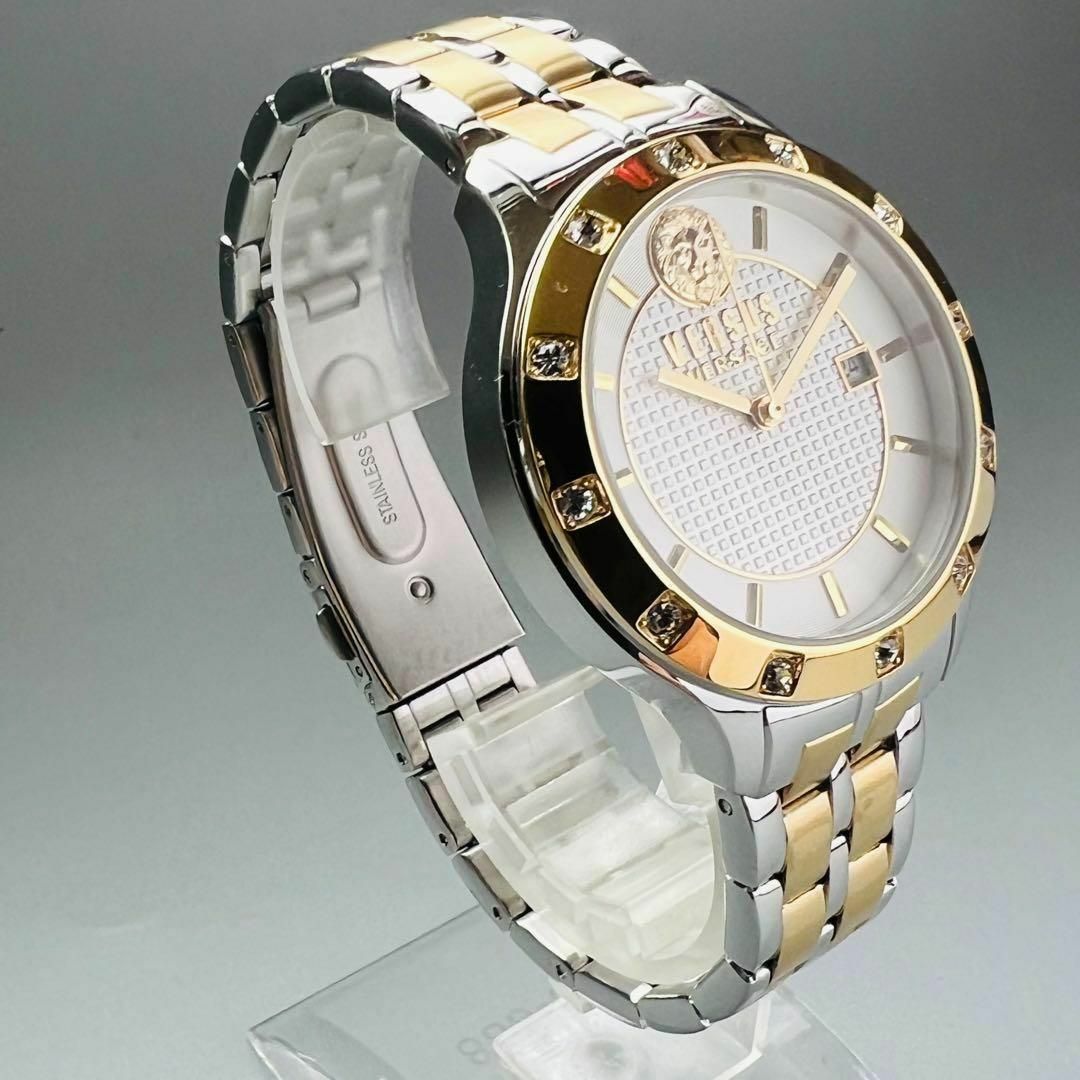 ヴェルサス ヴェルサーチ 腕時計 新品 ゴールド レディース ブランド ホワイト