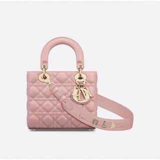 クリスチャンディオール(Christian Dior)の新品 LADY DIOR MY ABCDIOR スモールバッグ ピンク(ハンドバッグ)