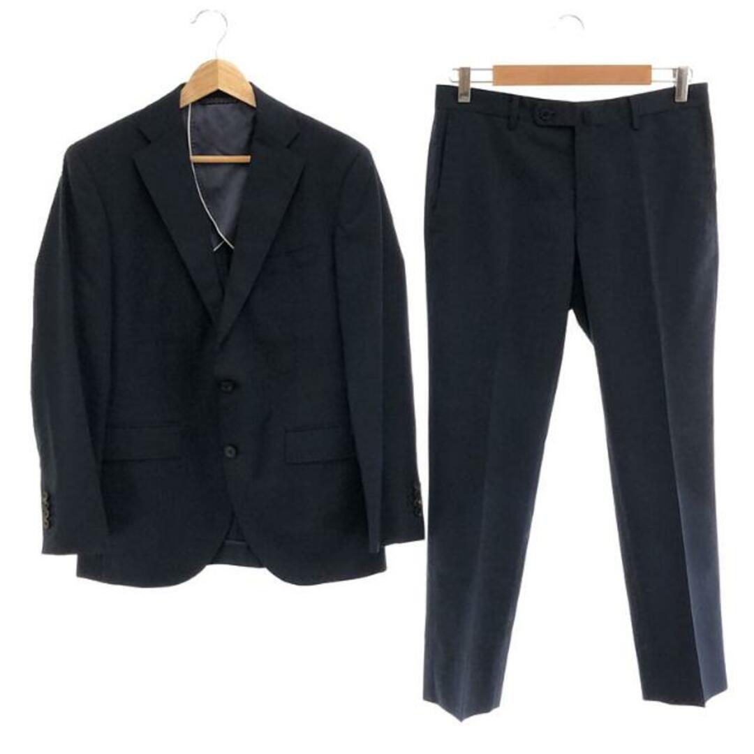 美品】 THE SUIT COMPANY ザ スーツ カンパニー セットアップスーツ ネイビー メンズ