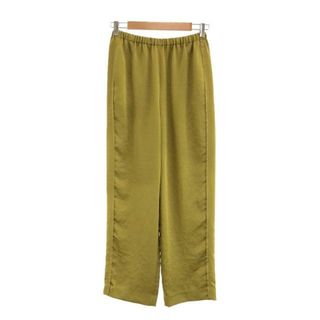 ロク(6 (ROKU))の6(ROKU) / ロク | SATIN PANTS | 38 | ピスタチオグリーン | レディース(その他)