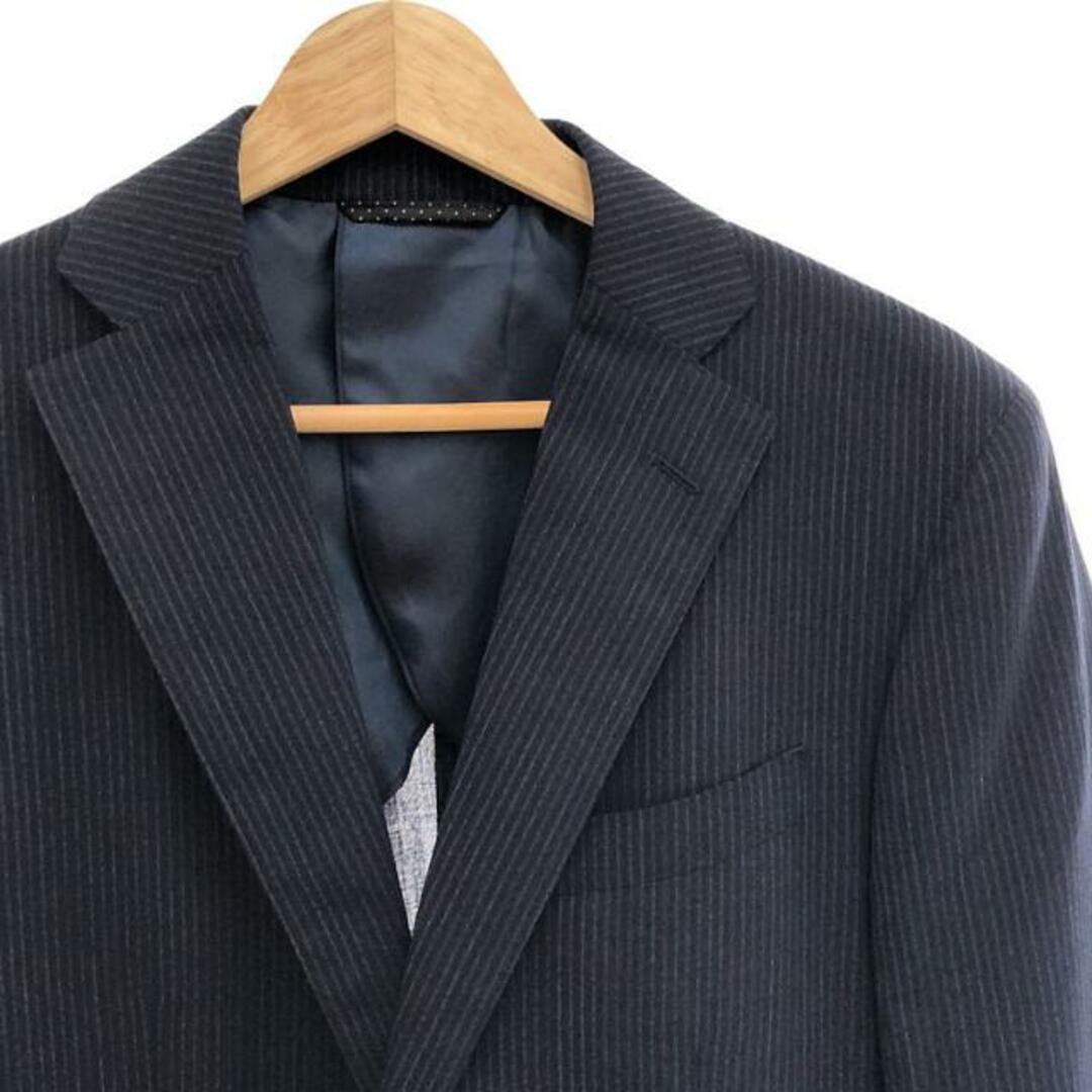 【美品】  THE SUIT COMPANY / ザ スーツ カンパニー | ストライプ セットアップスーツ | ネイビー | メンズ メンズのスーツ(その他)の商品写真