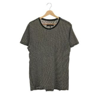 ラグアンドボーン(Rag & Bone)のrag & bone / ラグアンドボーン | バイアスボーダー Tシャツ | S | ブラック / ホワイト | メンズ(Tシャツ/カットソー(半袖/袖なし))