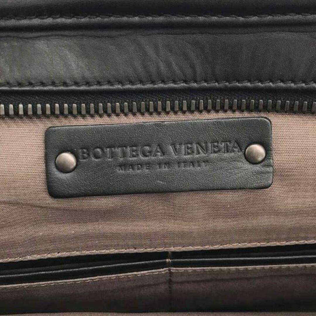 Bottega Veneta(ボッテガヴェネタ)のBOTTEGA VENETA / ボッテガヴェネタ | 2way イントレチャート ショルダー付き レザー ビジネス トートバッグ | ー | ブラック | メンズ メンズのバッグ(トートバッグ)の商品写真