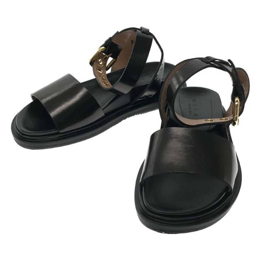 Marni - 【美品】 MARNI / マルニ | ストラップ レザー サンダル | 34