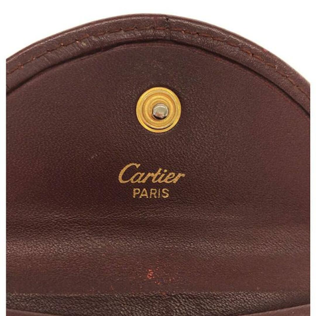 Cartier(カルティエ)のCartier / カルティエ | マストライン 馬蹄型 コインケース | ボルドー | レディース レディースのファッション小物(財布)の商品写真