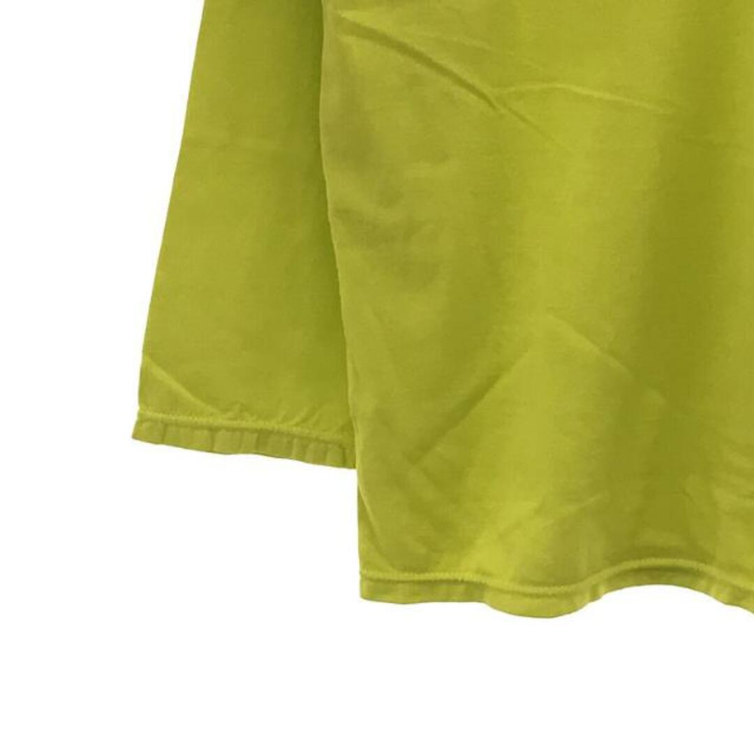 シンゾーン COLOR LONG TEE カットソー Tシャツ 長袖 F 黄緑