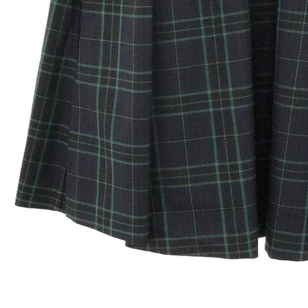 美品】 JENNE / ジェンヌ | タータンチェック タックフレア 美品】 JENNE / ジェンヌ | タータンチェック タックフレア