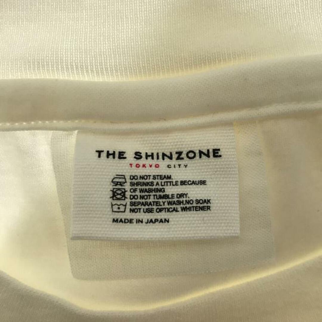Shinzone(シンゾーン)の【美品】  Shinzone / シンゾーン | SMART TEE カットソー | F | ホワイト | レディース レディースのトップス(Tシャツ(半袖/袖なし))の商品写真