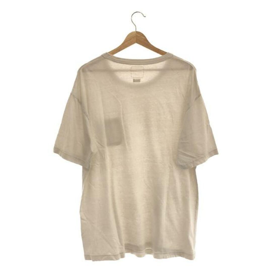 VISVIM(ヴィスヴィム)のvisvim / ビズビム | JUMBO TEE S/S (VEGGIE DYE)  ダメージ加工 ジャンボ ポケット Tシャツ | 4 | ホワイト | メンズ メンズのトップス(Tシャツ/カットソー(半袖/袖なし))の商品写真