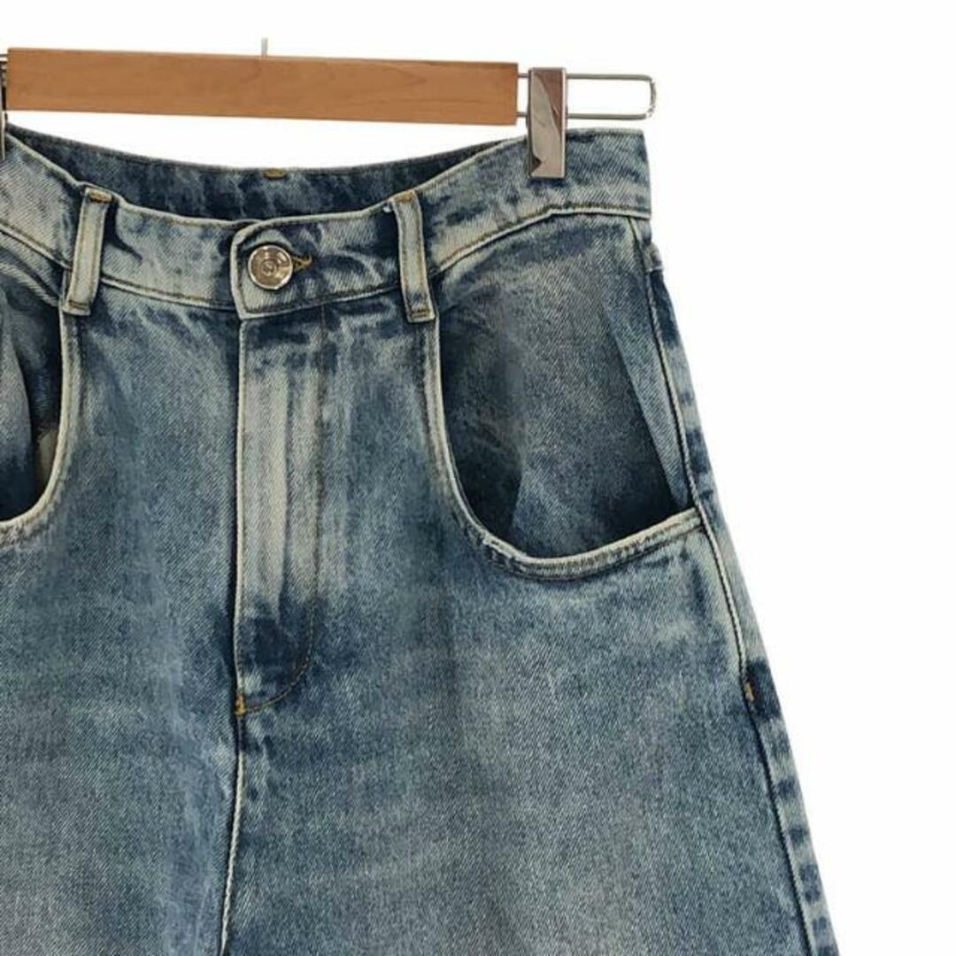 【美品】 Maison Margiela / メゾンマルジェラ | 2023SS | カットアウト 5P デニムパンツ | 40 | インディゴ | レディース