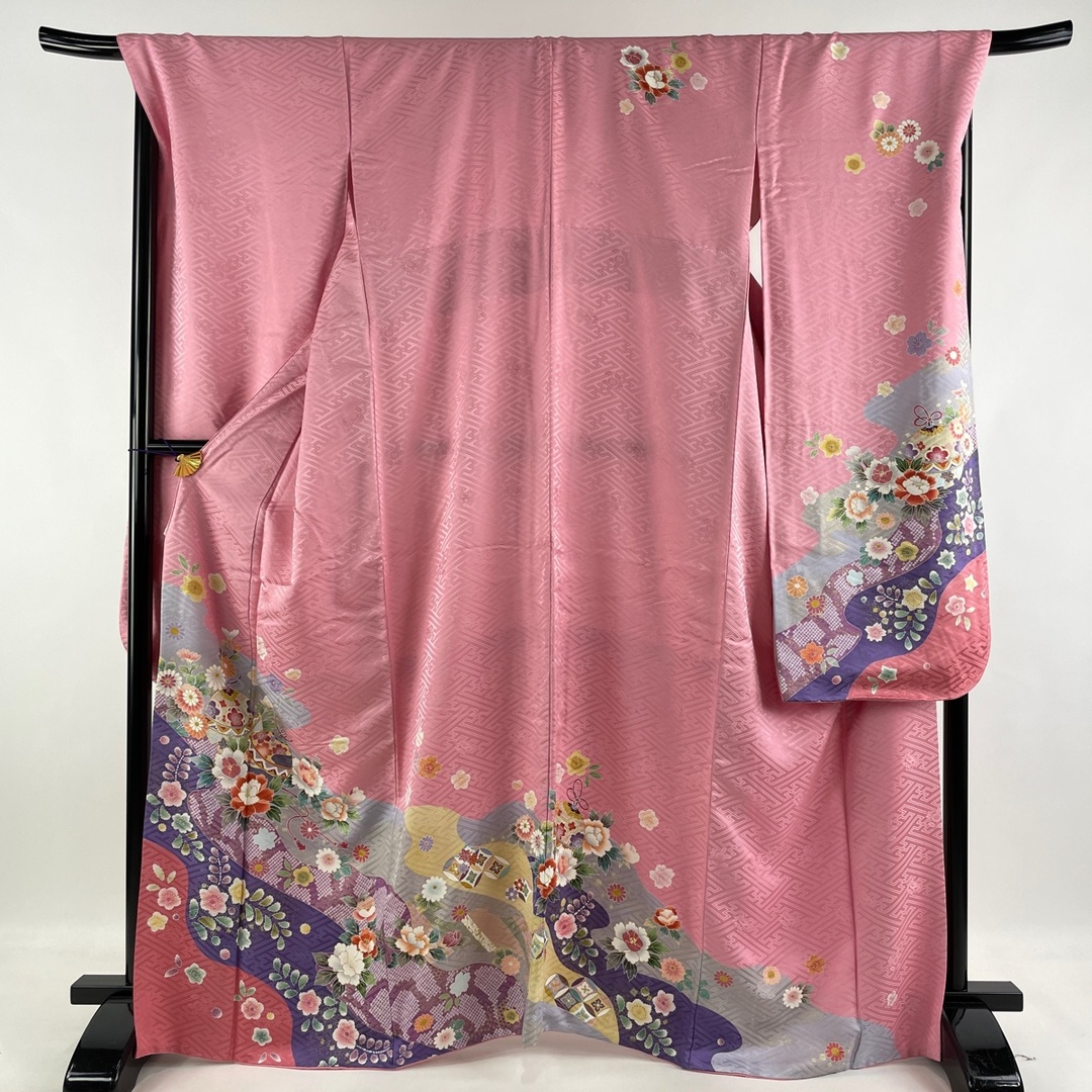 振袖 美品 名品 身丈166.5cm 裄丈71cm 正絹-