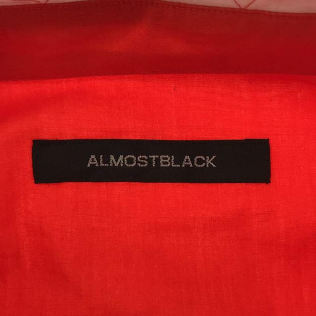 ALMOSTBLACK / オールモストブラック | ステッチワーク ビッグシャツ | 2 | ホワイト | メンズ