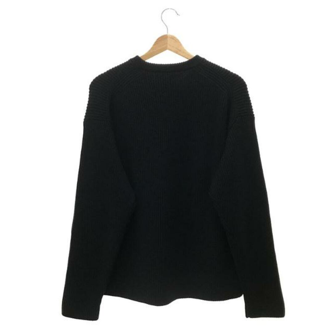 AURALEE / オーラリー | SUPER FINE WOOL RIB KNIT BIG P/O ニット | 4 | NAVY | メンズ 3