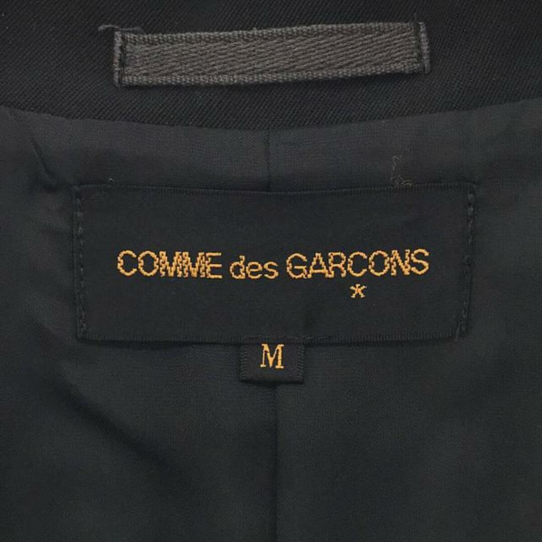 【美品】 COMME des GARCONS / コムデギャルソン | AD1990 | 90s～ ダブルブレストジャケット | M | ブラック |  レディース