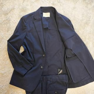 美品✨パブリックトウキョウ セットアップ スーツ ストレッチ ネイビー M-
