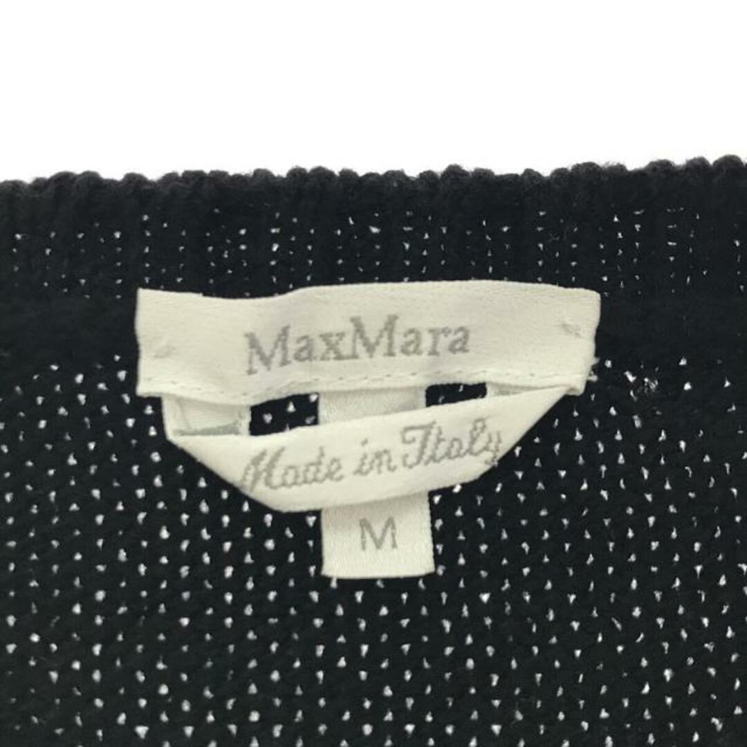 Max Mara(マックスマーラ)のMax Mara / マックスマーラ | ショートスリーブ ニット | M | ブラック | レディース レディースのトップス(ニット/セーター)の商品写真