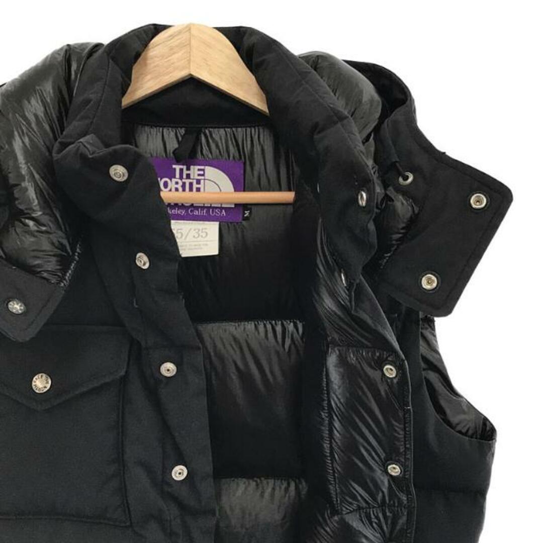 THE NORTH FACE PURPLE LABEL / ザノースフェイスパープルレーベル | HOODED SIERRA VEST フーデッド  シエラ ダウンベスト | M | ブラック | メンズ