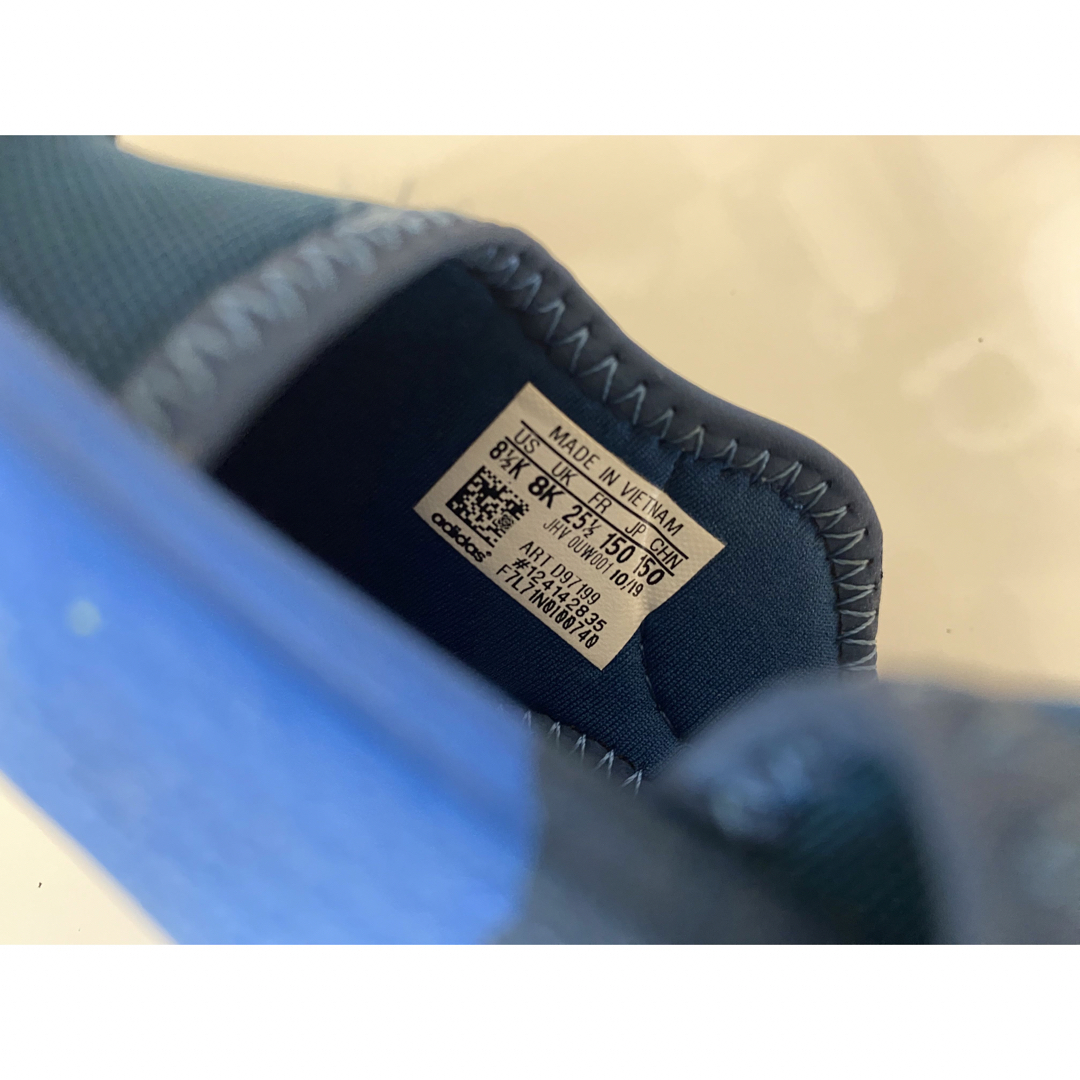 アディダス　サンダル　15 センチ　ブルー キッズ/ベビー/マタニティのキッズ靴/シューズ(15cm~)(サンダル)の商品写真