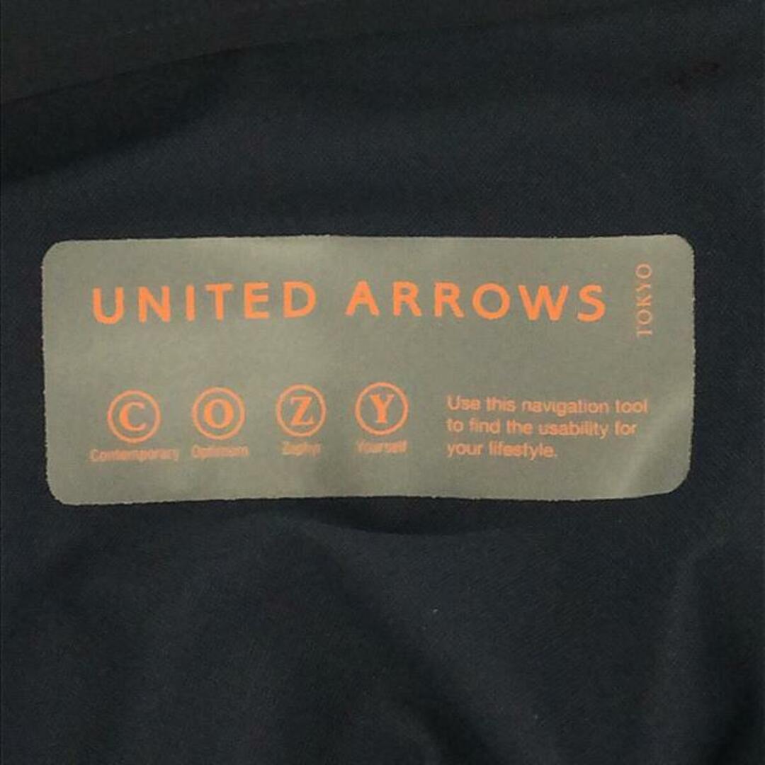 UNITED ARROWS(ユナイテッドアローズ)の【美品】  UNITED ARROWS / ユナイテッドアローズ | ダブルクロス ノープリーツ パンツ COZY -ウォッシャブル・ストレッチ・撥水- | XS | ネイビー | メンズ メンズのパンツ(その他)の商品写真