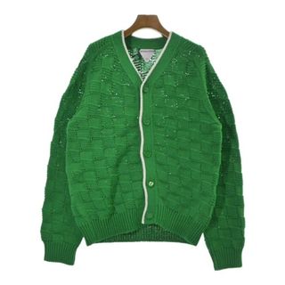 ボッテガヴェネタ(Bottega Veneta)のBOTTEGA VENETA ボッテガベネタ カーディガン M 緑 【古着】【中古】(カーディガン)