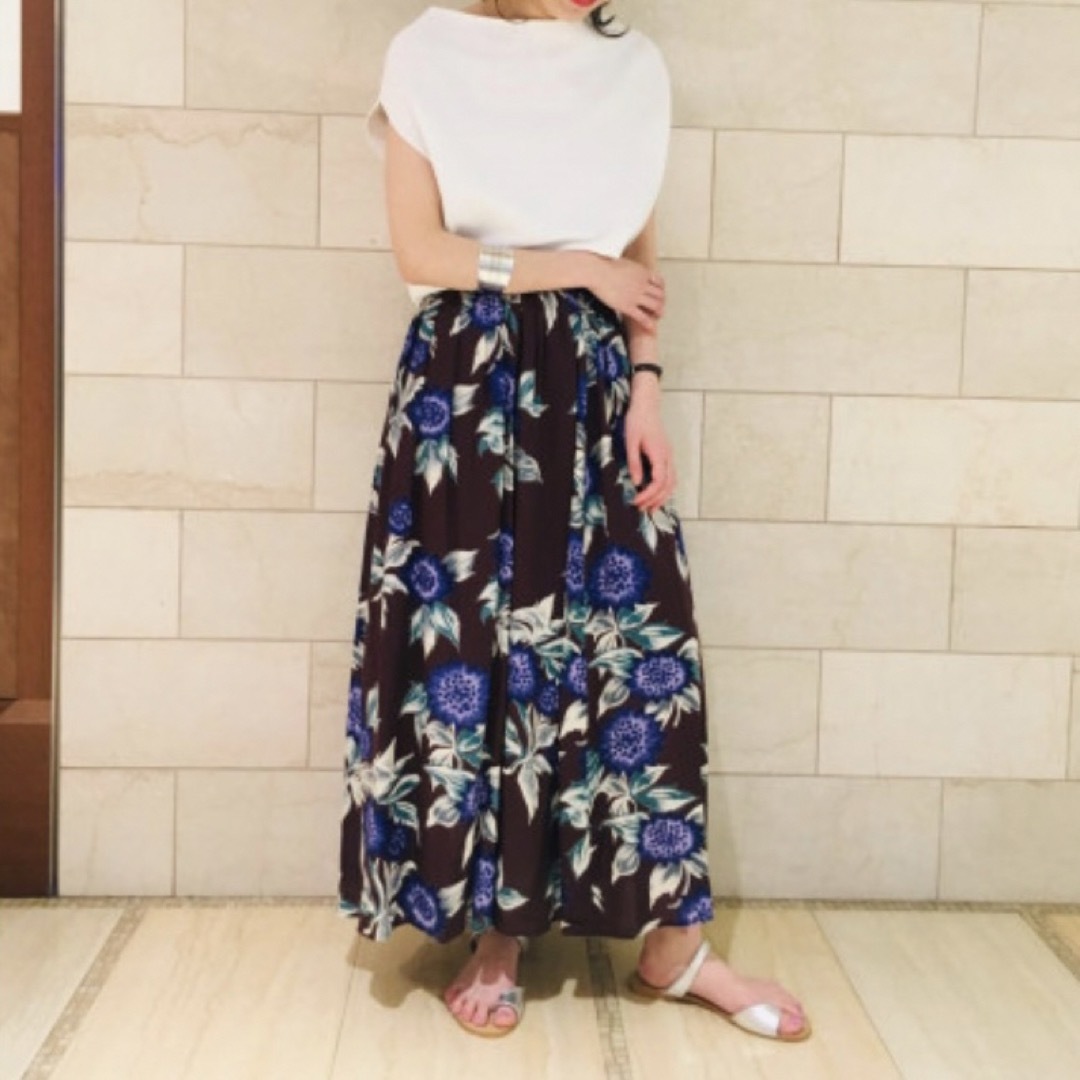 Spick & Span - 新品未使用◇Spick&Span◇オオバナプリントギャザー ...