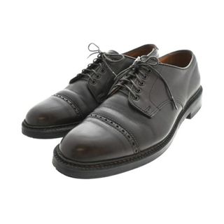 オールデン(Alden)のALDEN オールデン ビジネス・ドレスシューズ US7(25cm位) こげ茶 【古着】【中古】(ドレス/ビジネス)