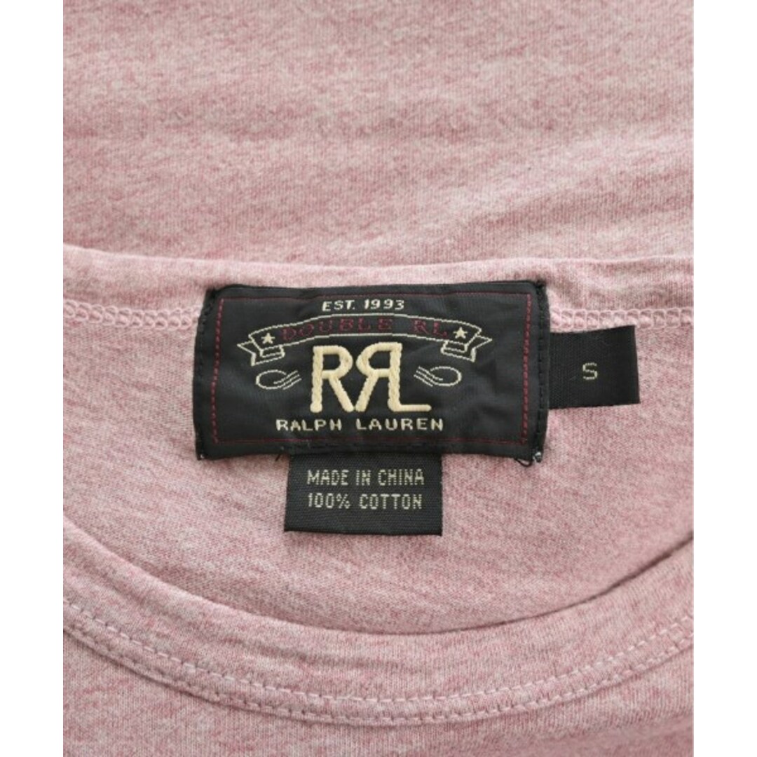 RRL(ダブルアールエル)のRRL ダブルアールエル Tシャツ・カットソー S ピンク 【古着】【中古】 メンズのトップス(Tシャツ/カットソー(半袖/袖なし))の商品写真