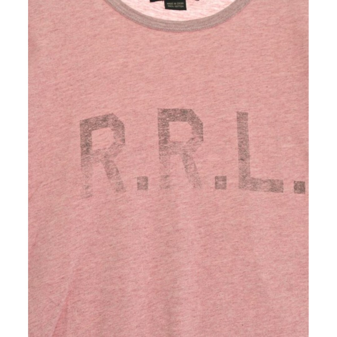 RRL(ダブルアールエル)のRRL ダブルアールエル Tシャツ・カットソー S ピンク 【古着】【中古】 メンズのトップス(Tシャツ/カットソー(半袖/袖なし))の商品写真