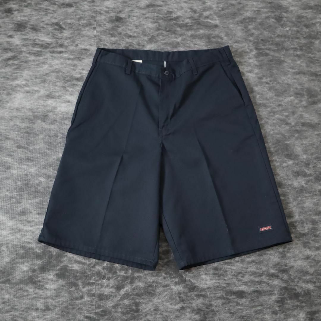 Dickies(ディッキーズ)の【ディッキーズ】90s ルーズ ワークショーツ ワイド ハーフパンツ 紺 W38 メンズのパンツ(ショートパンツ)の商品写真