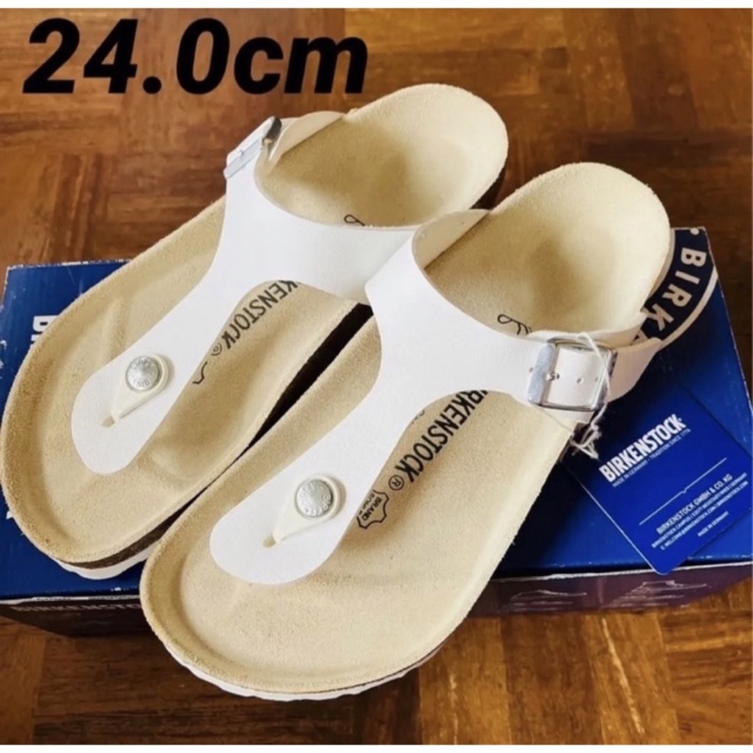 新品未使用】37 ビルケンシュトック/BIRKENSTOCK ギゼ/Gizeh - サンダル