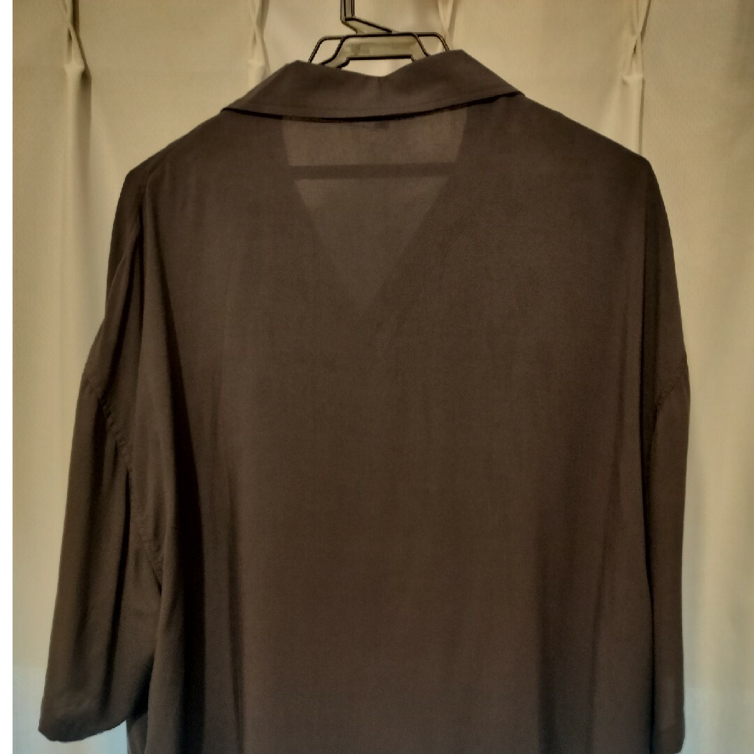 MONO-MART(モノマート)のビッグシルエット オープンカラーシャツ　レーヨン メンズのトップス(シャツ)の商品写真