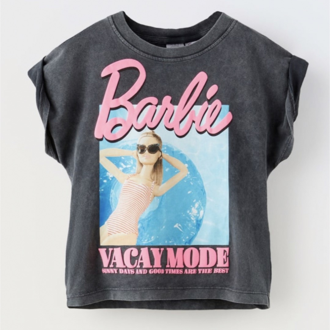 ZARA kids BARBIE Tシャツ　バービー　ザラ　キッズ