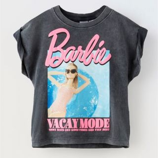 ザラキッズ(ZARA KIDS)のZARA kids BARBIE Tシャツ　バービー　ザラ　キッズ(Tシャツ(半袖/袖なし))