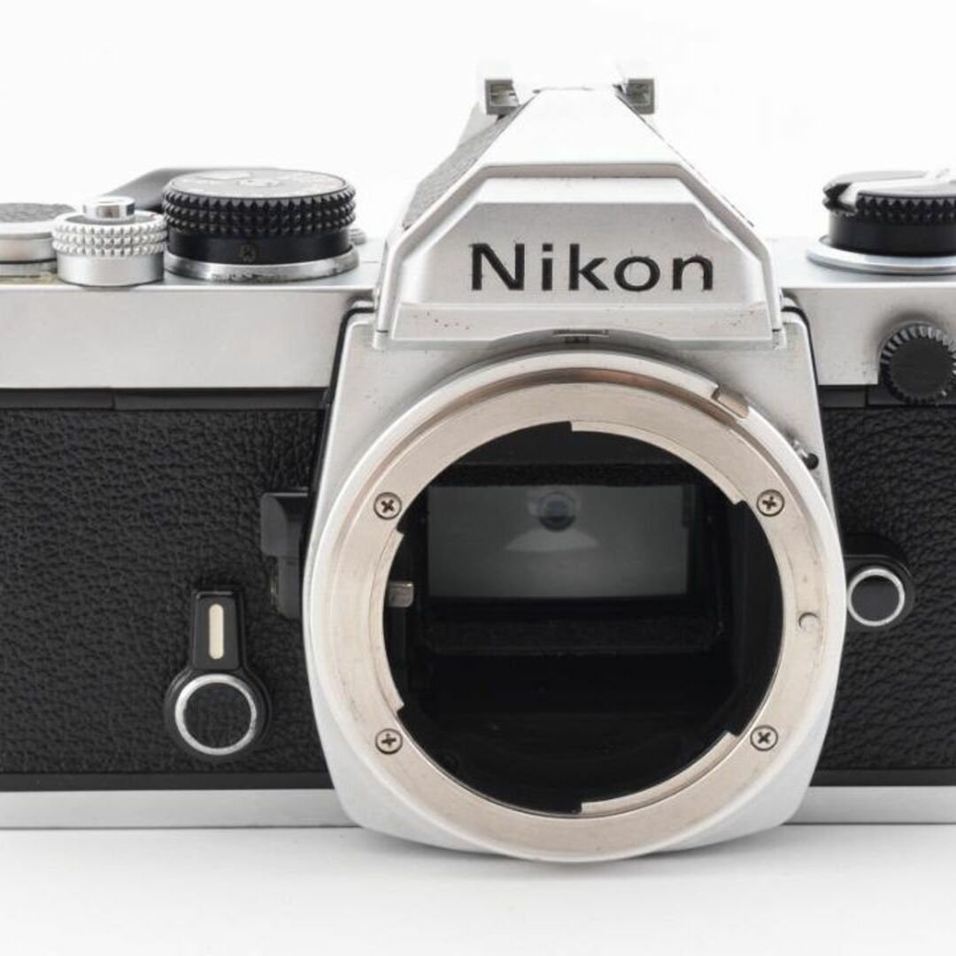 ふるさと割 美品 NIKON FM シルバー フィルムカメラ モルト新品交換済