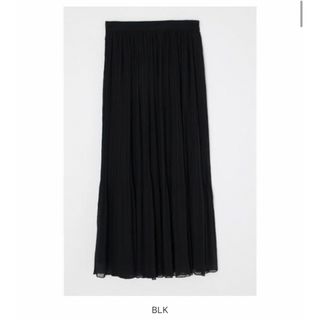 マウジー(moussy)の【美品】MOUSSY スカート　フレア　ブラック(ロングスカート)