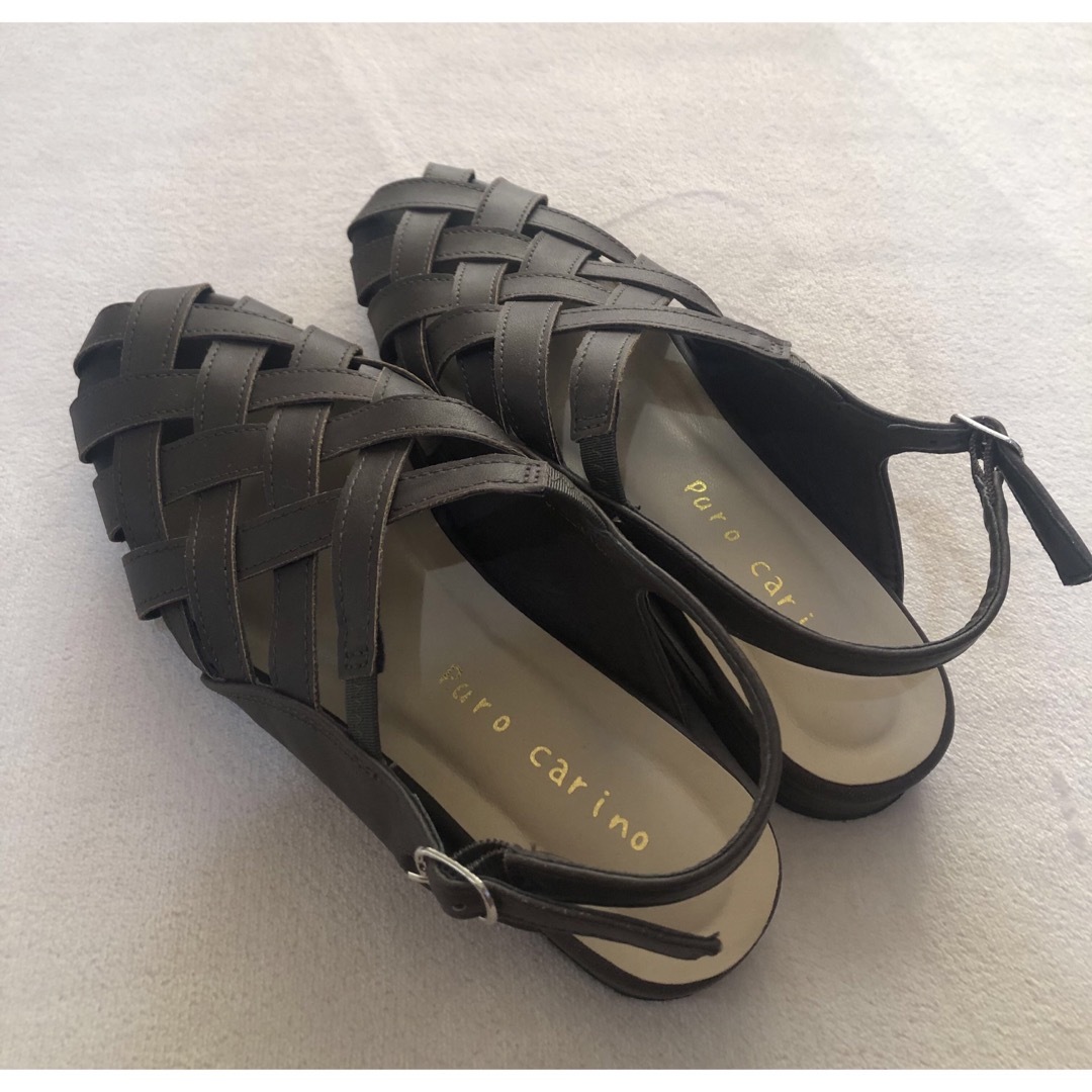 green parks(グリーンパークス)のレディースサンダル レディースの靴/シューズ(サンダル)の商品写真