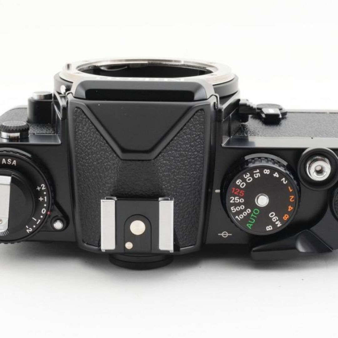 超美品 NIKON FE ブラック フィルムカメラ モルト新品交換済 Y827の